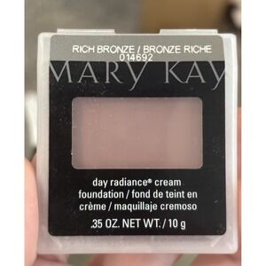 Mary Kay Day Radiance Cream Foundation Rich Bronze 014692 New